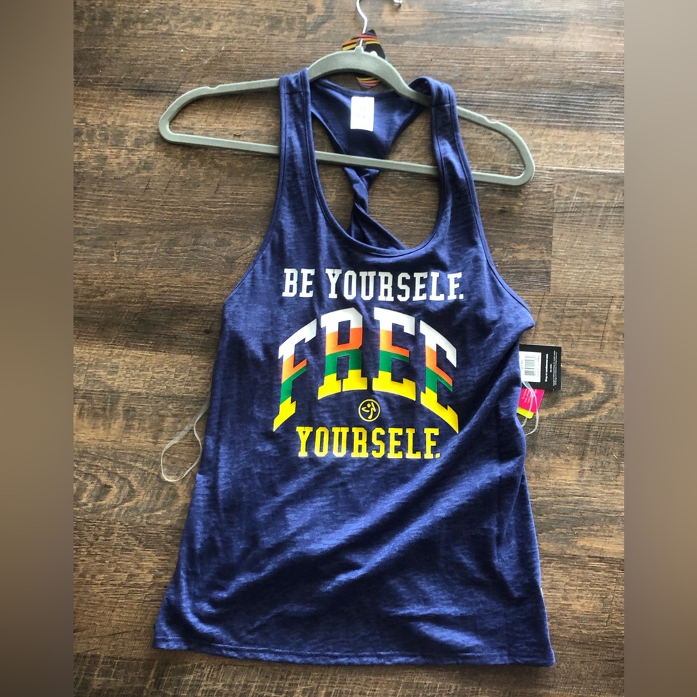 Zumba Tank Top Blue